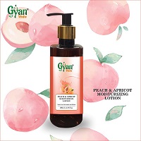 Peach & Apricot Lotion 200ml for skin care and health